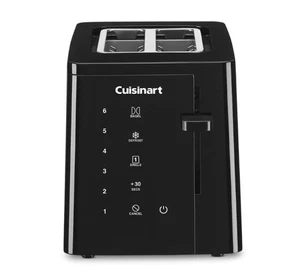 Tostadora Cuisinart CPT-T20 2 Rebanadas Pantalla Táctil Negra Excelente Estado - Imagen 1 de 4