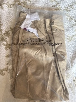 CALÇAS DE ASSENTO COMPLETO BEATTA EQUINE COUTURE BRONZEADAS 36 - Imagem 1 de 2