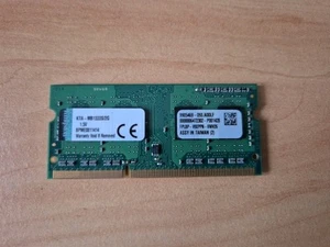 2GB 2Rx8 DDR3 RAM PC3-10600S-9-10-F0 1333MHz Kingston Notebook - Photo 1/1
