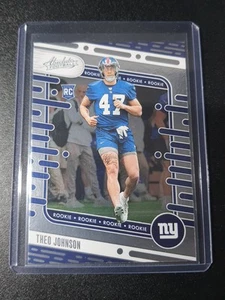 Theo Johnson - Absolute Football 2024 - New York Giants - Rookie - RC - Picture 1 of 2
