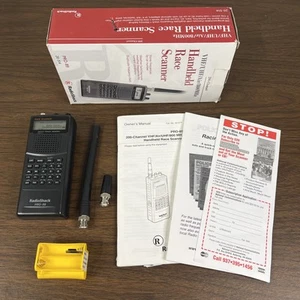 RadioShack PRO-89 200-Channel Handheld Race Scanner VHF/Air/UHF/800MHz 20-514 - Zdjęcie 1 z 12