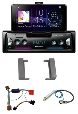 Pioneer USB MP3 Bluetooth DAB Autoradio für Audi A2 A3 8L A4 B5 TT 99-06 Aktivsy - Bild 1 von 4
