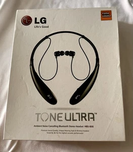 Casque stéréo Bluetooth HBS-800 écouteurs intra-auriculaires sans fil mains libres collier - Photo 1 sur 6