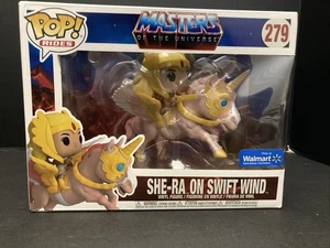 Funko Pop! Rides -Masters of The Universe SHE-RA ON SWIFT WIND #279 BOX WEAR - Picture 1 of 13