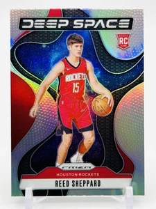 REED SHEPPARD RC - SP SILVER PRIZM DEEP SPACE ROOKIE - 2024-25 Panini Prizm #6 - Picture 1 of 2