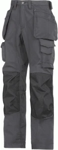 Snickers 3223 Floorlayer Holster Pocket Knee Pad Trousers, Rip-Stop STEEL GREY - Picture 1 of 1