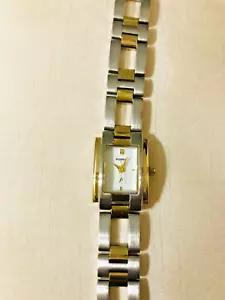 FOSSIL F2 WATCH TWO TONE LADIES BRACELET WATCH - Picture 1 of 3
