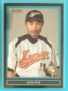 Bowman Chrome Draft Picks & Prospects 2009 #BDPW1 Ichiro Suzuki Japón béisbol - Imagen 1 de 2