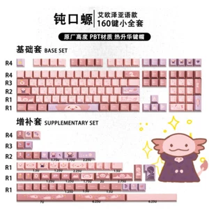 Final Fantasy FF14 Eorzea Mechanical keyboard keycaps 108/155 PBT For Cherry MX - Picture 1 of 19
