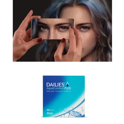Dailies AquaComfort Plus Tageslinsen 10er, 30er, 90er, 180 (2x90) Box Alcon