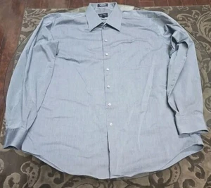AXCESS by Liz Claiborne graues langärmliges Button-Down-Hemd für Herren 17 36/37 - Bild 1 von 6