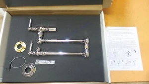 Newport Brass 1030-5503 Pot Filler Wall Mount Kitchen Chrome Chesterfield NEW - Picture 1 of 6