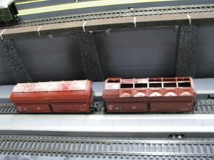 Marklin HO 4626 High Capacity Freight Car With Hinged Roof Cover 2 Car Set New - Picture 1 of 7