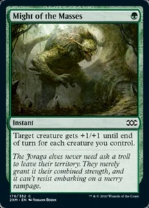 MTG 4x MIGHT OF THE MASSES EXC - POTERE DELLE MASSE - 2XM - MAGIC - Picture 1 of 1