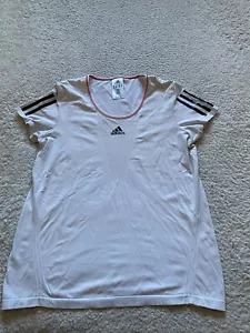 Top juvenil Adidas talla XL blanco manga corta - Imagen 1 de 8