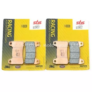 2x Pairs of Honda CBR600RR 2005-2017 SBS Sinter Front Brake Pads - 809RST - Picture 1 of 2