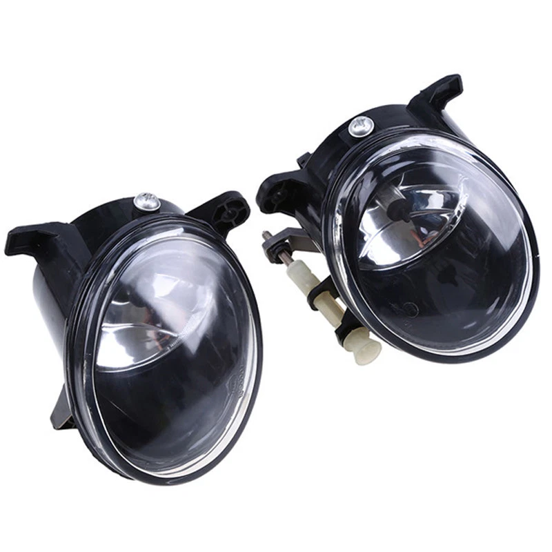 Set of 2 Clear Lens Fog Light Fit For 2009-2012 Audi A4 Quattro LH & RH w/ Bulbs - Изображение 1 из 4