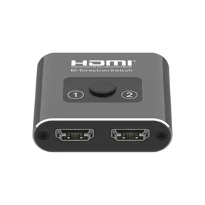 HDMI Splitter / Switch 2 Port Bi- direction 4K Ultra HD 1 in 2 out 2 in 1 out - Picture 1 of 7