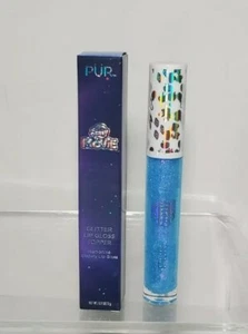 PUR Cosmetics MLP My Little Pony Glitter Lipgloss Rainbow Dash Blue Lip Topper - Picture 1 of 4