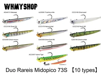 DUO REALIS MIDO-PIKO 73S - Farbe wählbar 10 Arten Angelköder Neuerscheinung JDM - Bild 1 von 2