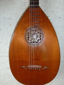Sehr alte Gitarrenlaute  restauriert spielbereit, Klangbeispiel - Picture 1 of 12