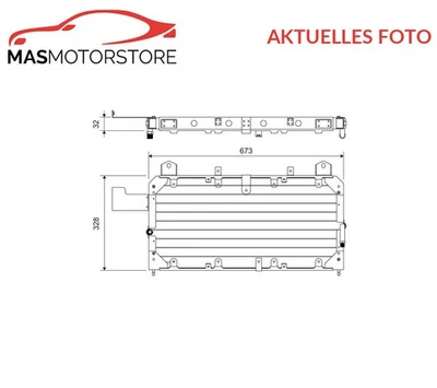 KONDENSATOR KLIMAANLAGE VALEO 814062 P FÜR LAND ROVER DISCOVERY I - Image 1 of 4