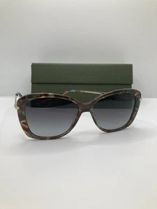 Longchamp Sunglasses LO616S 004 Gold Brown Marble Frames with Gray Lenses Case - Picture 1 of 10