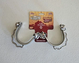Tough One Kelly Silver Star Sidewinder Bumper Spurs Adults - Picture 1 of 3