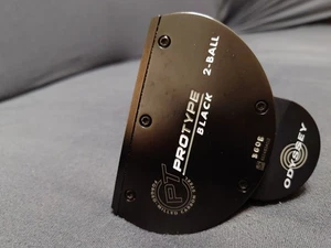 ODYSSEY Prototype Black Protype Black 2 Ball 35 inches Putter - Picture 1 of 10