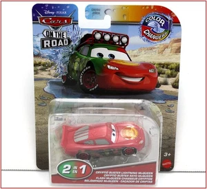 Disney Cars COLOR CHANGERS CRYPTID BUSTER McQueen Color Changing Vehicle 🌟NEW🌟 - Picture 1 of 7