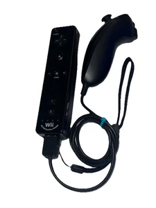 Nintendo Wii Remote Motion Plus - W Nunchuk Tested - Picture 1 of 8