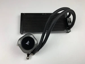 Corsair iCUE LINK H100i RGB CPU Flüssigkeitskühler Radiator Kühlung Kühler 240mm - Photo 1/11