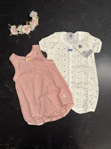 🍭 Mono corto bebé 🍭 Petit Bateau, talla 60, nuevo - Imagen 1 de 4