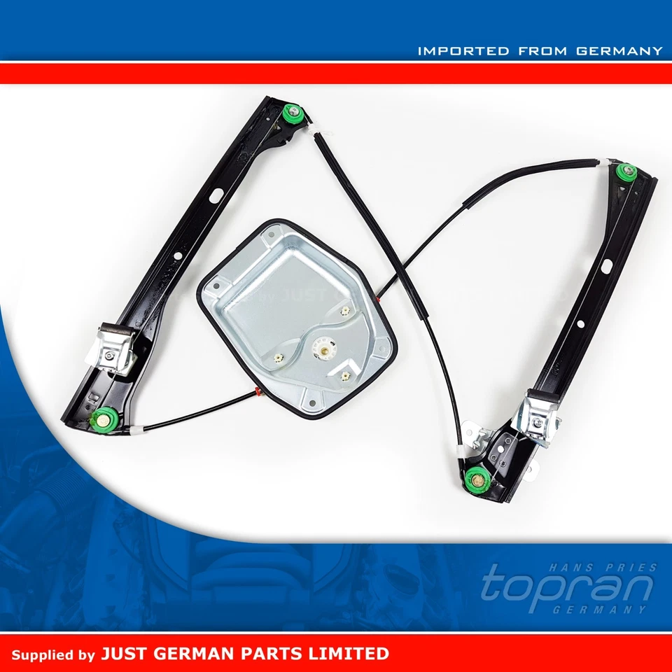 VW Golf MK5 4 Door Front Passenger N/S Left Electric Window Regulator 1K4837461A - Image 1 of 1