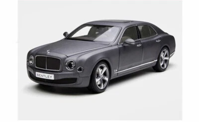 for KYOSHO FOR Bentley For Mulsanne Car Grey 1:18 Truck Pre-built Model - Image 1 of 4
