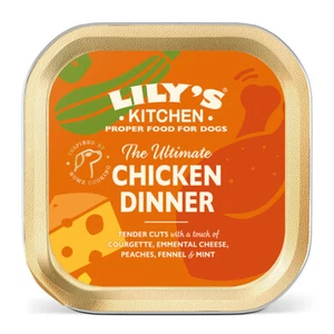 Lily's Kitchen The Ultimate Chicken Dinner Wet Adult Hundefutter Tablett - 150g - Bild 1 von 1