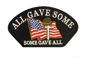 All Gave Some Gave All Hat Patch 2 3/4" x 5 1/4" - Picture 1 of 1
