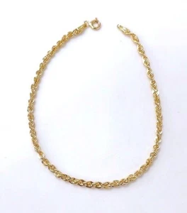 Bracciale in ORO GIALLO 18CM Maglia AMERICANA a Catena 18 KT 750% List. 275€ - Bild 1 von 4