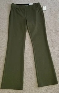 Neu mit Etikett Dana Buchman DAMENHOSE EDEL BLÜTENBLÄTTER BOOTCUT MITTELHOCH GRÖSSE S - Bild 1 von 2