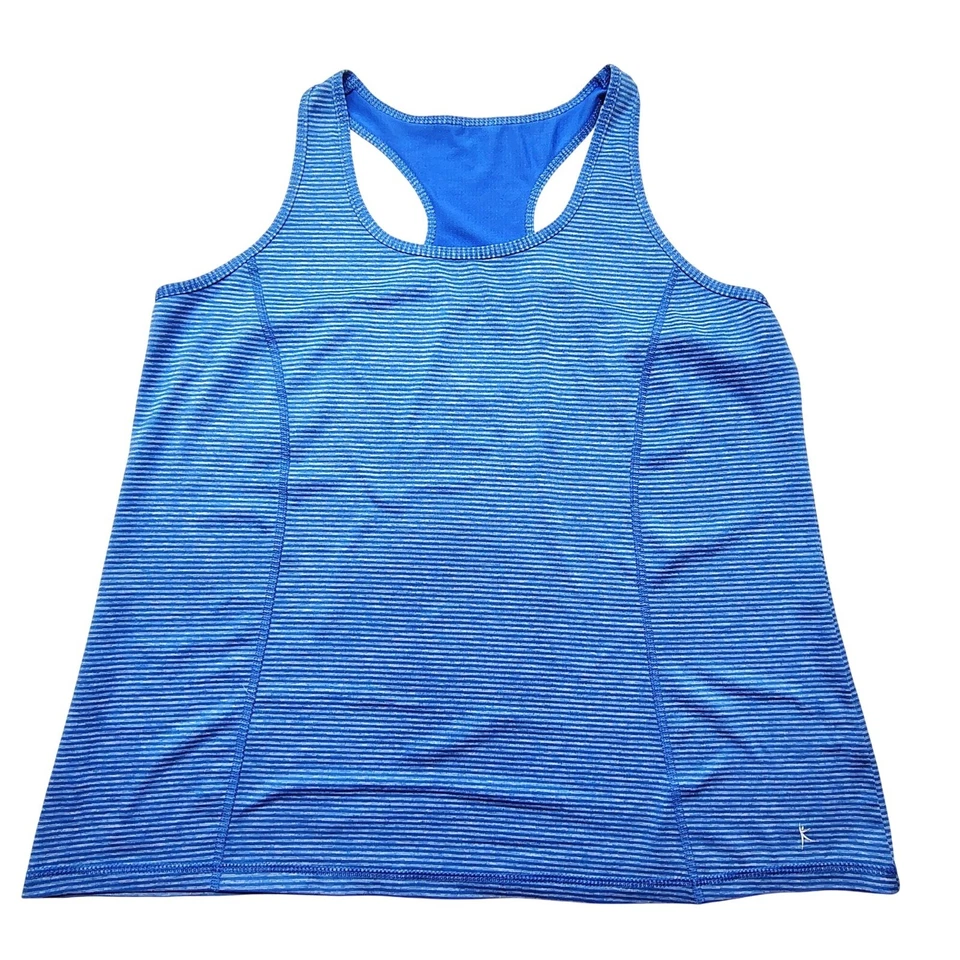 Camisa atlética para mujer Danskin azul XL camiseta sin mangas atlética que absorbe la humedad  Foto 1 de 4