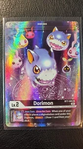 Dorimon Shattered FOIL Alt Art BT7-005 M PF Digimon Dimensional Phase Series - Picture 1 of 3