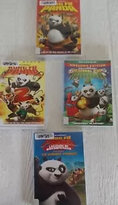 Kung Fu Panda DVD Collection Jack Black 4 DVDs - Picture 1 of 3