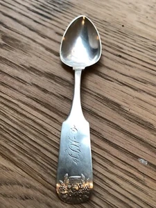 Antique George C. Howe Silver Spoon Fiddle Pattern - Picture 1 of 7