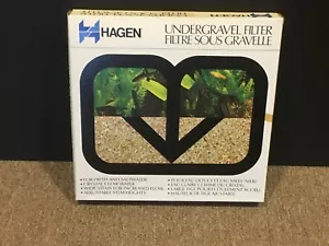 HAGEN Undergravel Fish Aquarium Filter Fits 15gal. NEW OLD STOCK-FREE SHIP - Picture 1 of 4