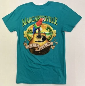 Jimmy Buffett Shirt Size S Small Margaritaville Destin Green Jade New With Tags - Picture 1 of 5