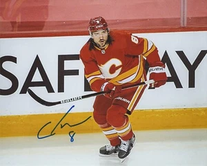 Chris Tanev Signed 8x10 Photo Calgary Flames Autographed COA B - Picture 1 of 1
