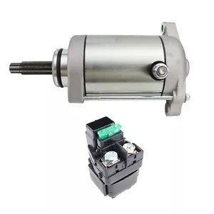 Starter Motor & Relay Replacement For ARCTIC CAT 454 2X4 4X4 Bearcat 1996-1998 - Bild 1 von 8
