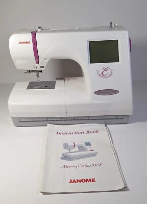 Janome Memory Craft 350E Computerized Embroidery Only Machine - Image 1 of 4