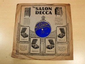 Eda Kersey/The Gentle Maiden & Rigaudon/1929 Decca Shellac 10"/78 RPM - Picture 1 of 4