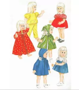 Vintage Schnittmuster für gesprächige Cathy Puppenmuster #4169 - Bild 1 von 1